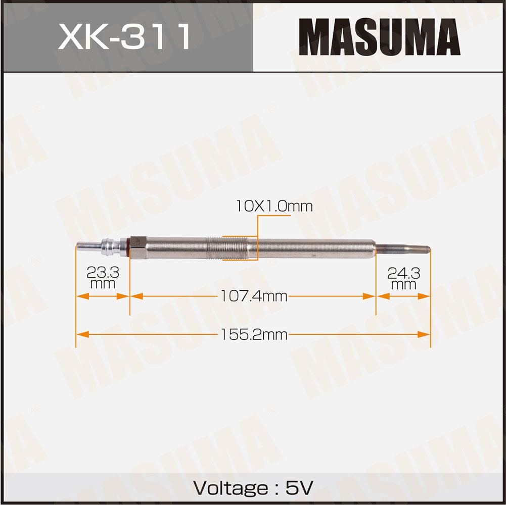 Свечи накаливания MASUMA XK-311