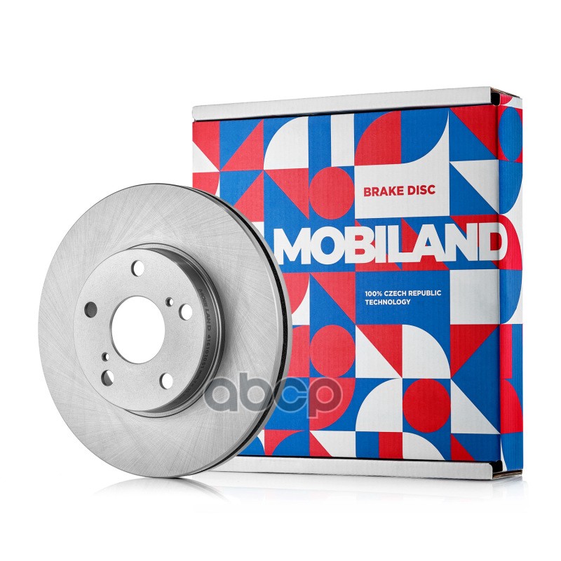 Диск тормозной передний вентилируемый D277мм Mobiland 416101