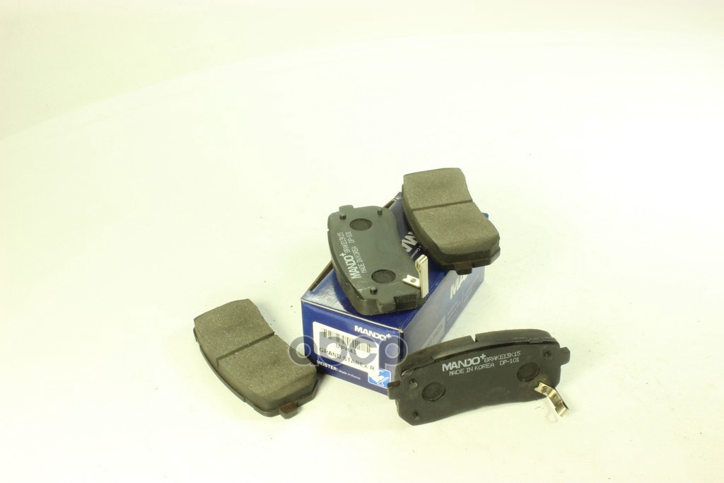 Колодки тормозные задние MANDO MPH43