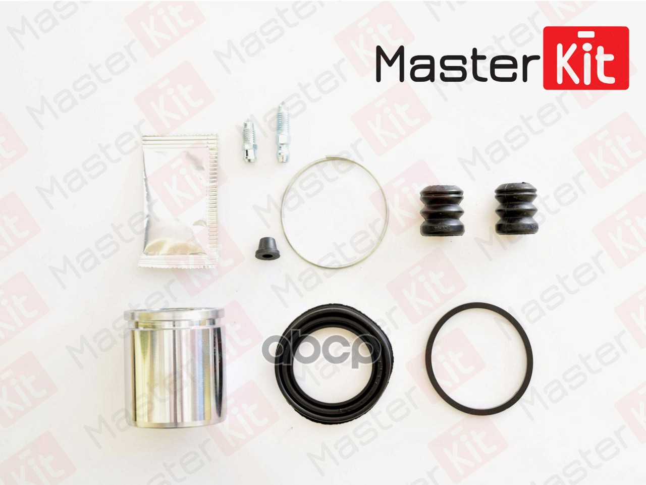 Ремкомплект тормозного суппорта + поршень MASTERKIT 77A1628
