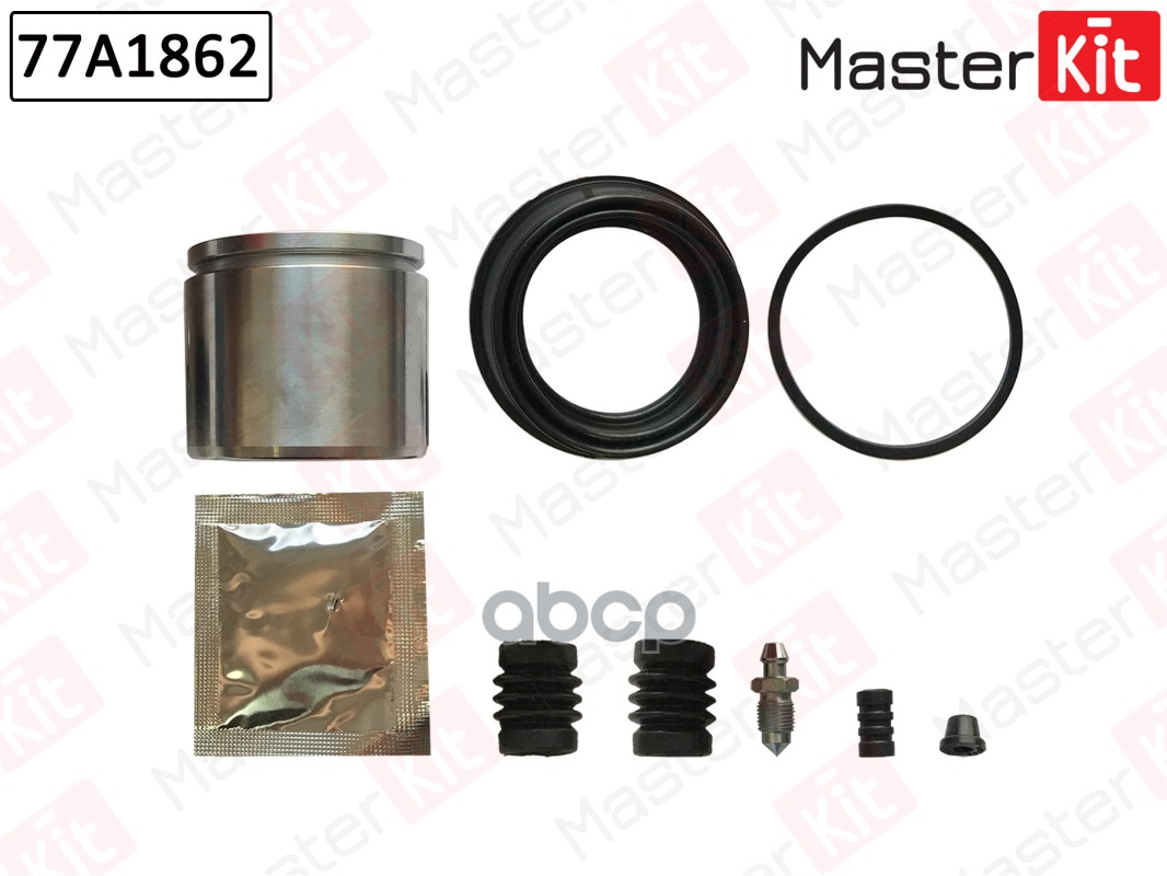 Ремкомплект тормозного суппорта + поршень MASTERKIT 77A1862