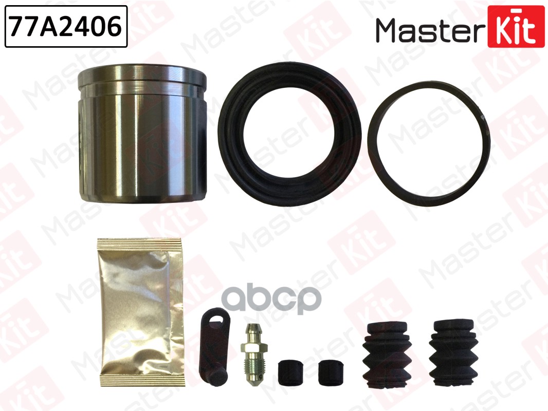 Ремкомплект тормозного суппорта + поршень MASTERKIT 77A2406