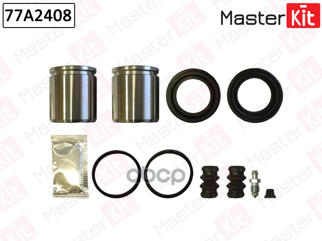 Ремкомплект тормозного суппорта + поршень MASTERKIT 77A2408