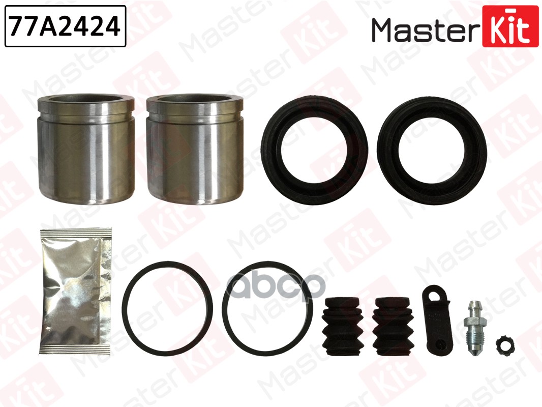 Ремкомплект тормозного суппорта + поршень MASTERKIT 77A2424