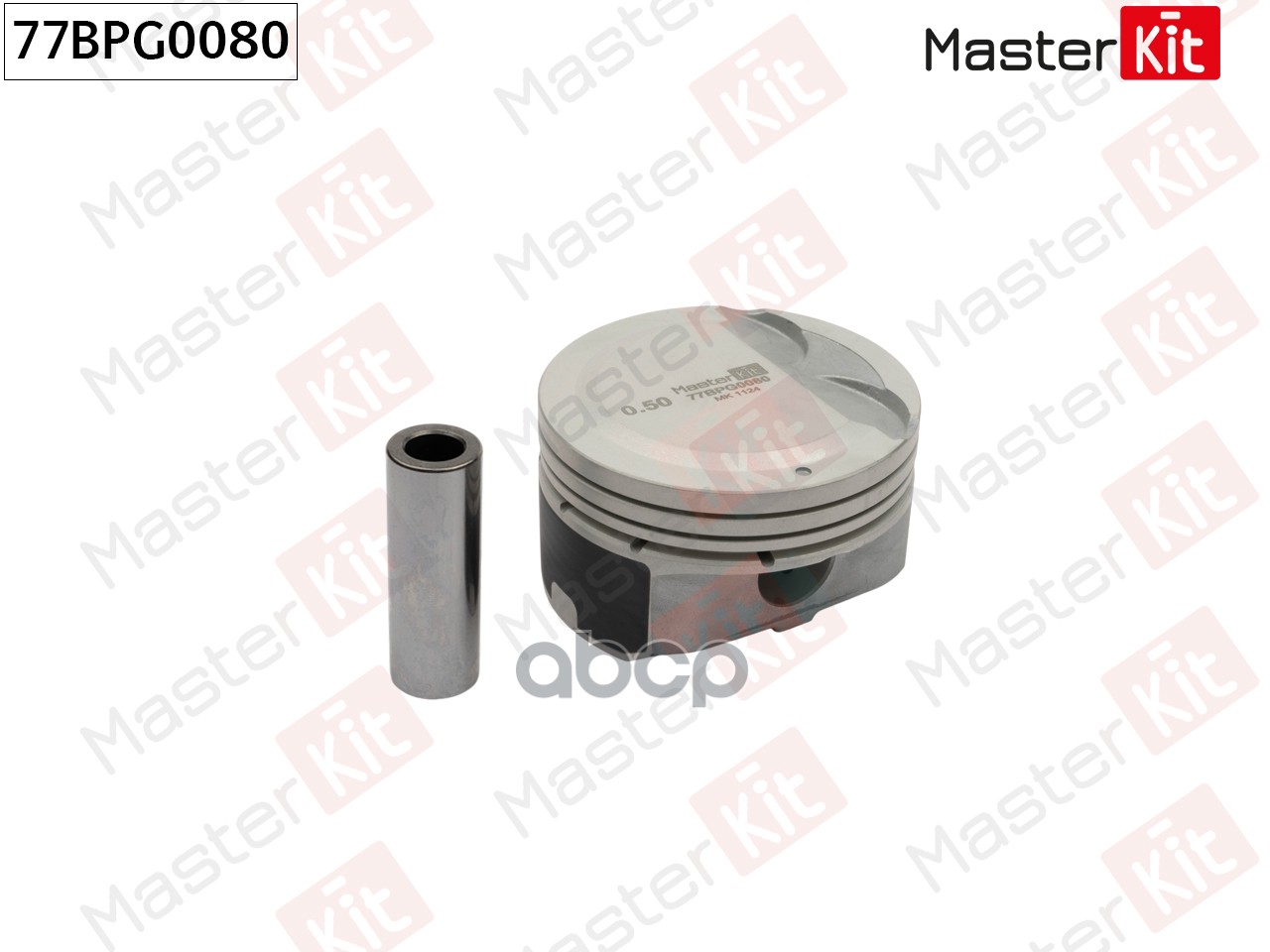 Поршень с пальцем (без колец) (1шт) (0,5) HYUNDAIKIA G4FA MA