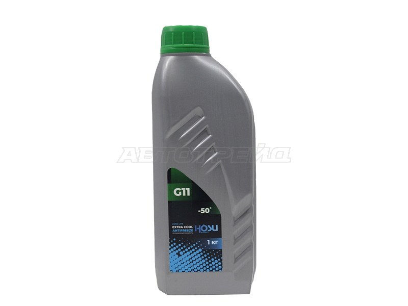 Антифриз HOSU EXTRA COOL G11 1 кг зелёный