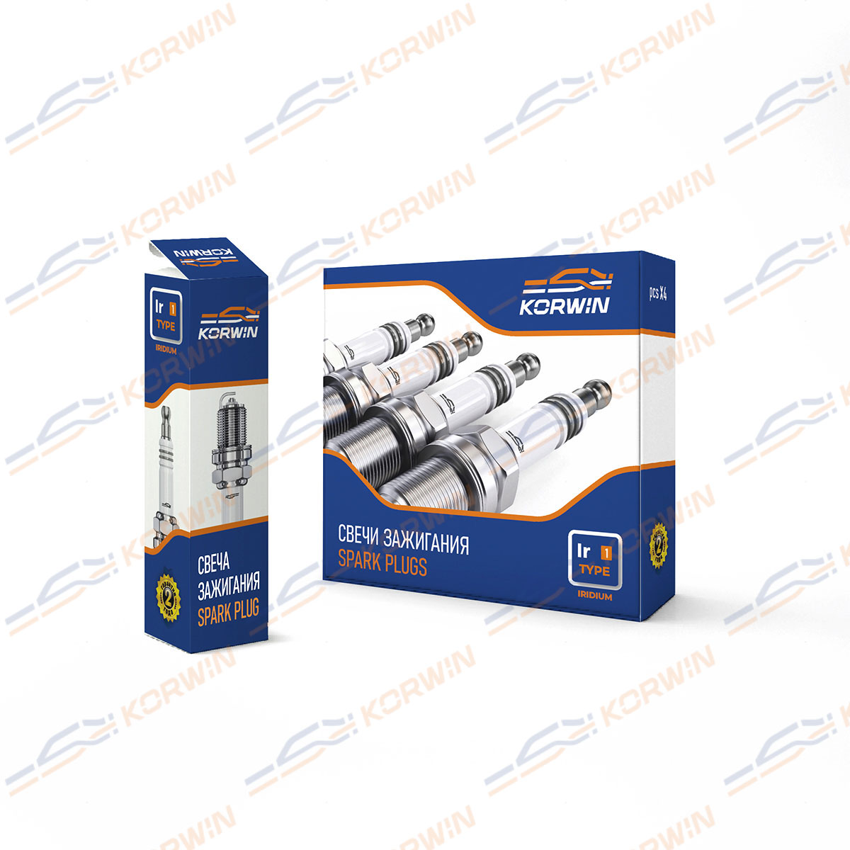 Свеча зажигания иридиевая KORWIN KWND0920